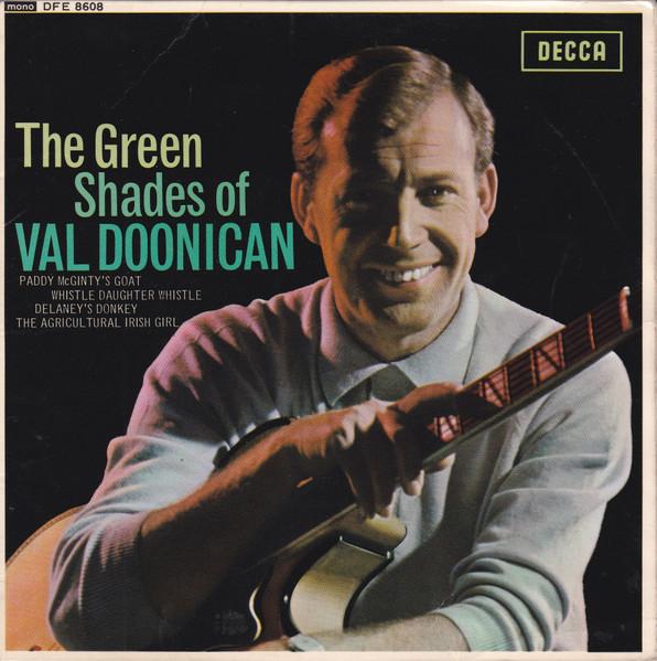 7inch Record VAL DOONICAN - Green Shades Of Val Doonican DFE8608 DECCA 1964 UK Pop Used