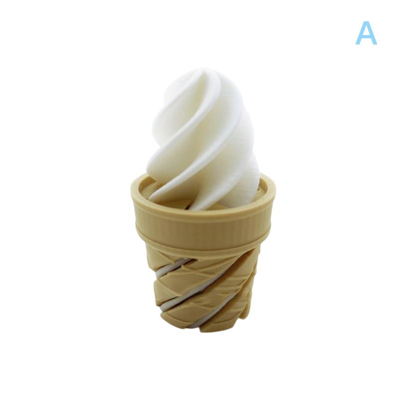 

3D Printed Ice Cream Spiral Cone Ice Cream Vortex Toy Novel And Portable Pressure Relief Toy