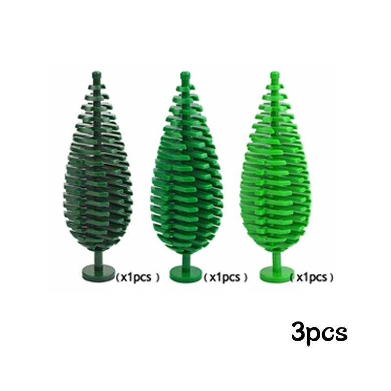 Non-Toxic Moc Building Blocks Plant Bush Tree Flower Grass Diy Buildingparts Creative Bricks 2417 2423 4727 6255 30176 33291 32607 Toys