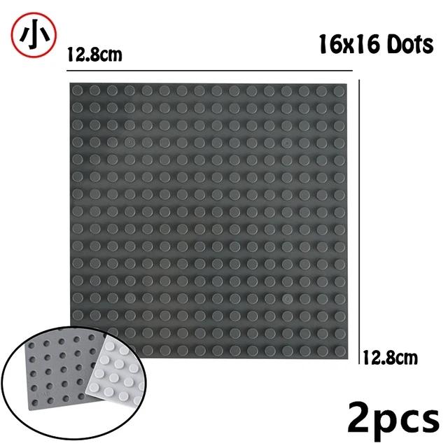 City Classic 32x32 32x16 16x16 Dots Baseplate Road Plate Straight Curved River Baseplate Assembly Block Figures Building Blocks