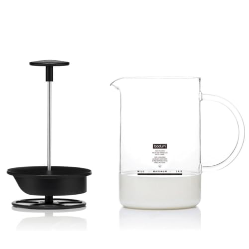 

BODUM LATTEO Milk Frother, 250ml, Black, for Coffee, Cappuccino, and Latte. [Authentic Product] 1446-01