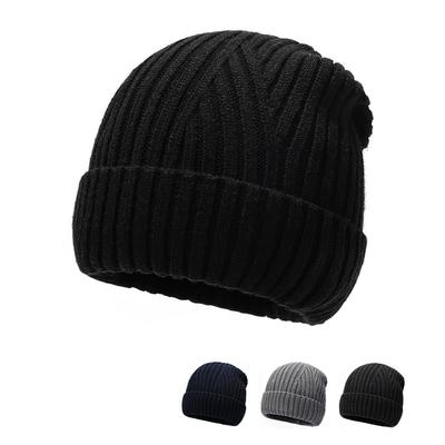 Winter Wool Hat Outdoor Cold-Proof Warm Ear Protection Knitted Hat