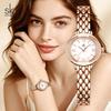 Shengke New Design Women's Quartz Watches Top Brand Ladies Wristwatches Original Female Best Elegant Gifts Clock