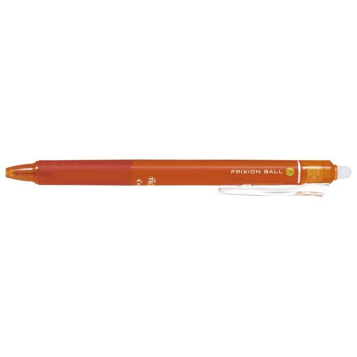 Pilot Frixion Ball Knock 0.5 Orange 10-pack LFBK230EF10O