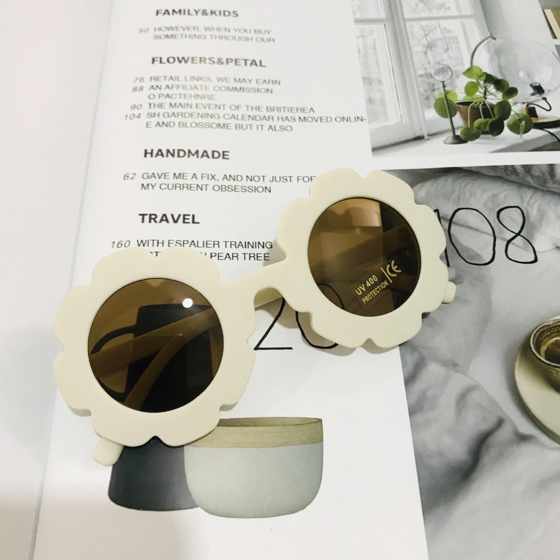 

New Cute Children S Frosted Glasses Color Series Baby Sunglasses