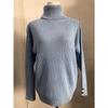 Women Solid Color High Neck Knit Sweater Autumn Winter Casual Fashion Pullover