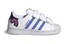 adidas Originals Superstar Abrasion Resistant Abrasion Resistant Low Top Kids' Skateboarding Shoes White Blue GV8988