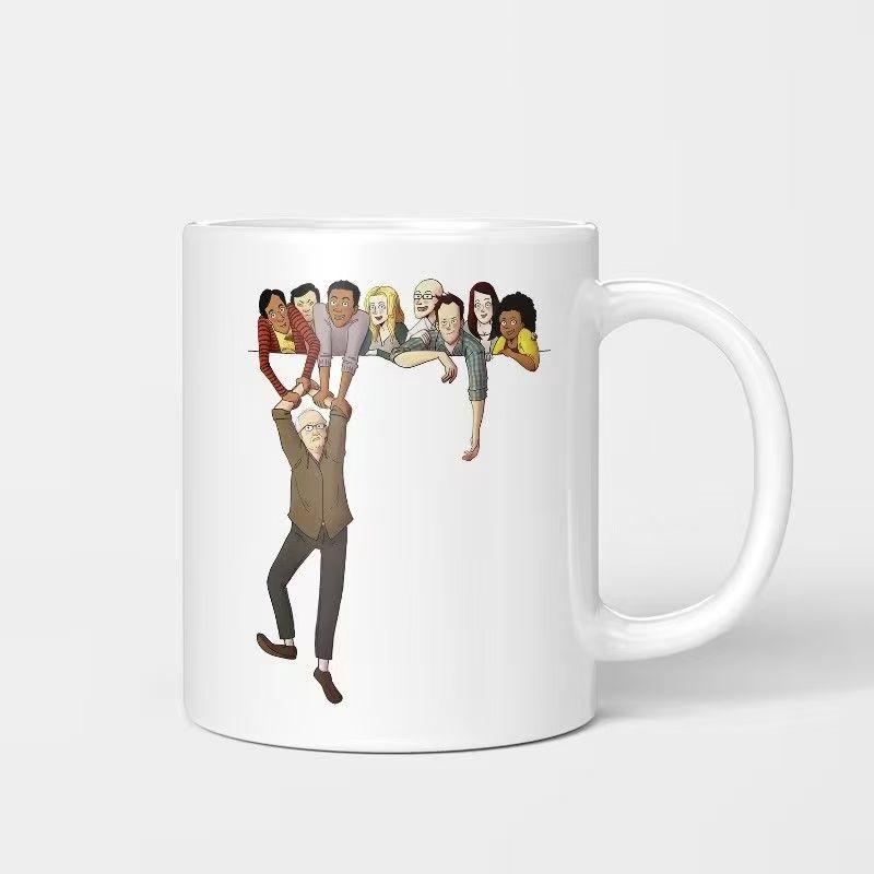 Friends Central Perk Coffee Mug - Official Style Ceramic Mug for Home Office