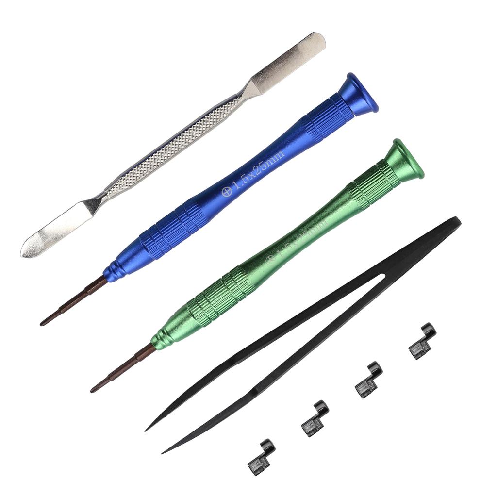 Metal Controller Slider Buckle Lock for Switch Joy Con Replacement Part with Install Tool