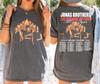 Jonas Brothers Burning Up Tour Shirt, Vintage Y2K Band Tee, Retro Concert Shirt, Jonas Brothers Fan Gift