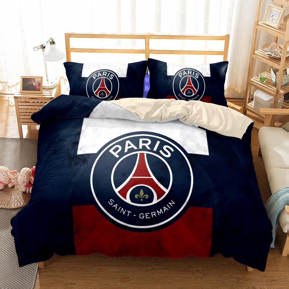Bedding Four-Piece Set, Digital Printing Bedding, Football Basketball Quilt Cover Printing