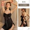 Sexy underwear seductive sexy suspender lace sexy female hot bow satin hair