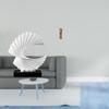 Wave Resin Figurine And Miniature Grandfather Clock Sculpture Abstract Artwork for Bedroom Living