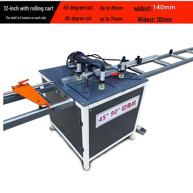 

Jundelun 12-inch Pneumatic Miter Saw with Material Support Stand CN plug (adapter included)