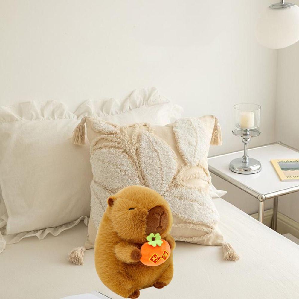 Simulation Plush Animal Kapibala Doll Soft Capybara Plush Stuffed Toy  Kids Gifts