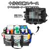 Large Capacity Tool Bag with 5 Pockets, Cleaning Supplies Storage Bag, Cleaning Tool Bag, Work Bag, Waterproof, Divided, with Shoulder Strap, Carry by