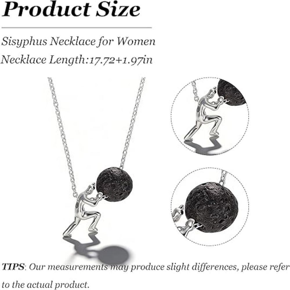 Personality Pendant Necklace Perseverance Symbol Jewelry Accessories New Sisyphus Necklace