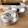 High Lid Cooking Cover Stainless Steel Pot Cover Functional Design For Cooking