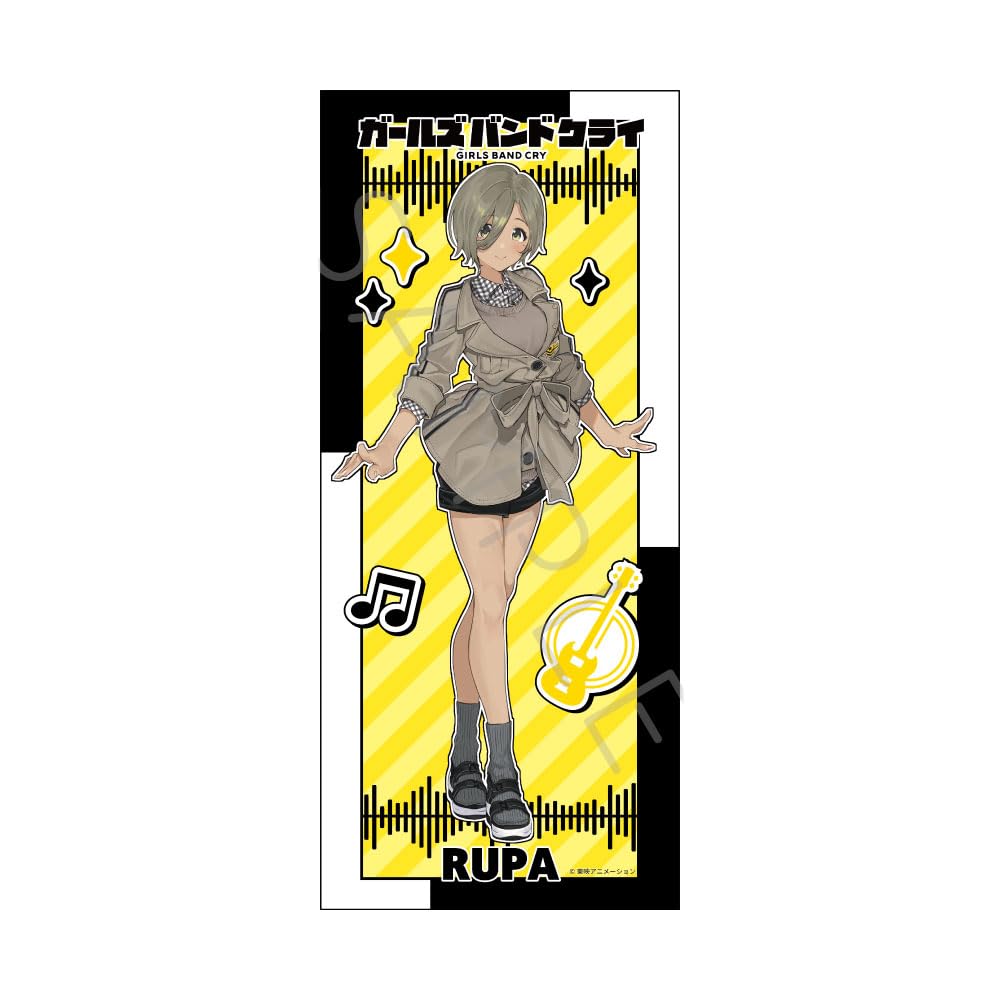 

TV Anime Girls Band Cry [Rupa] 2nd Edition Face Towel SE