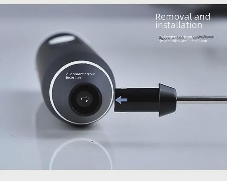 Rechargeable 3-Speed Egg and Milk Frother Mixer