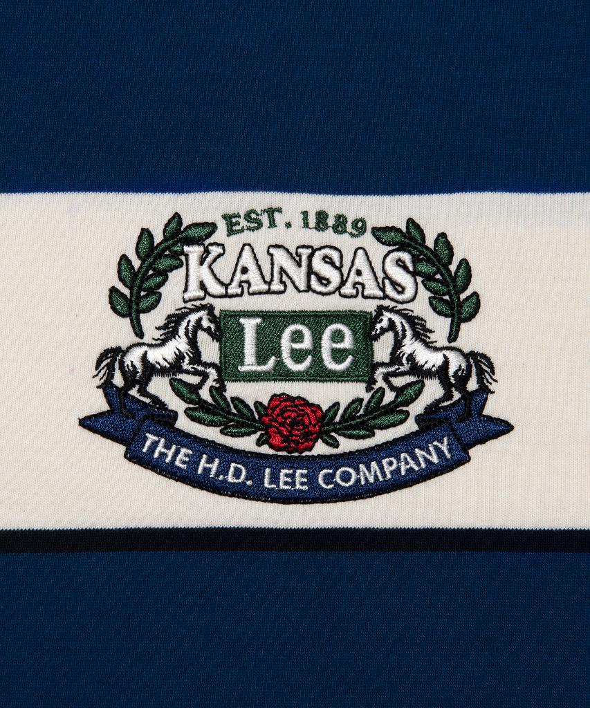LEE Rugby Long Sleeve T-Shirt Navy