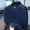 Herren Pullover mit grober Strickung und Rundhalsausschnitt - Herbst/Winter Mode