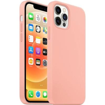 Protective Case - E.F.CONNECTION - for iPhone 12 Pro Max - Shockproof - Non-slip - Pink