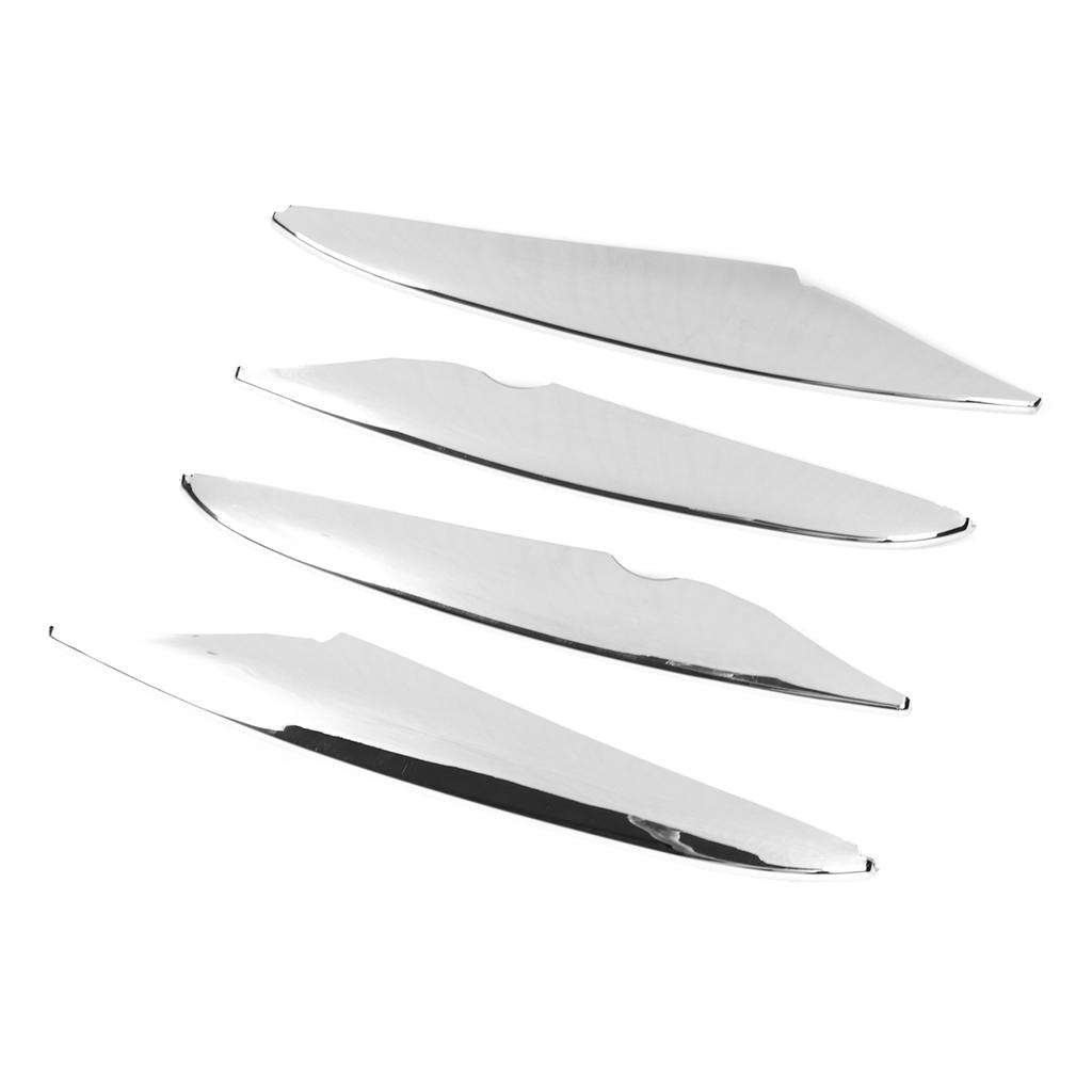 4PCS Front Bumper Fog Light Trim High Hardness Replacement for Mercedes?Benz GLC Class X253 AMG