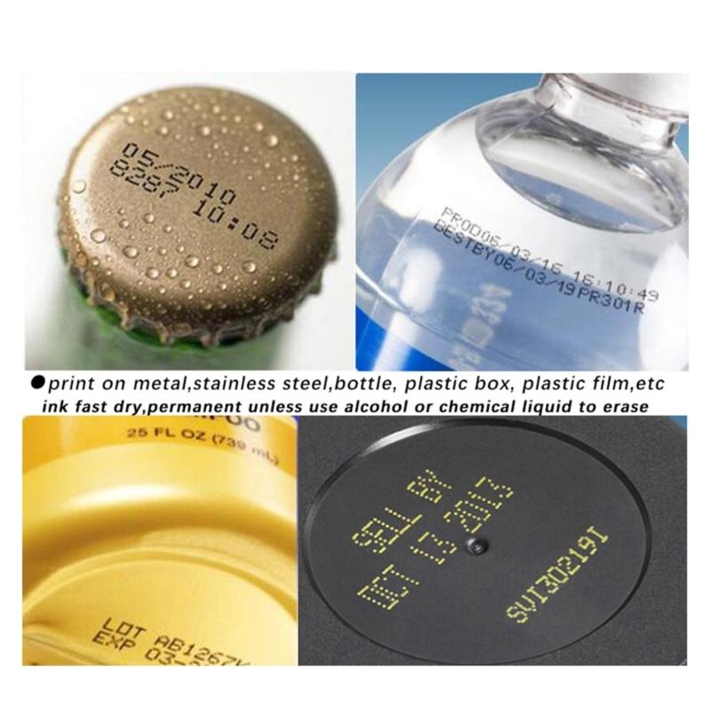 JS10 Ink Cartridge 12.7mm 600DPI High Yield Printing Optional Color For Handheld Inkjet Printer Models