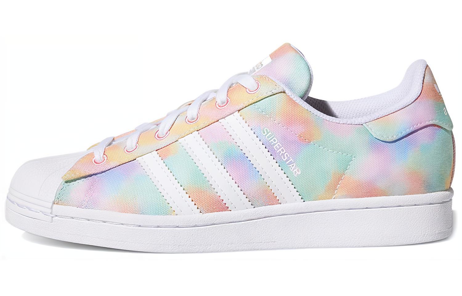 Superstar Wmns Adidas Originals  Tie-Dye  Women s FY1268 36