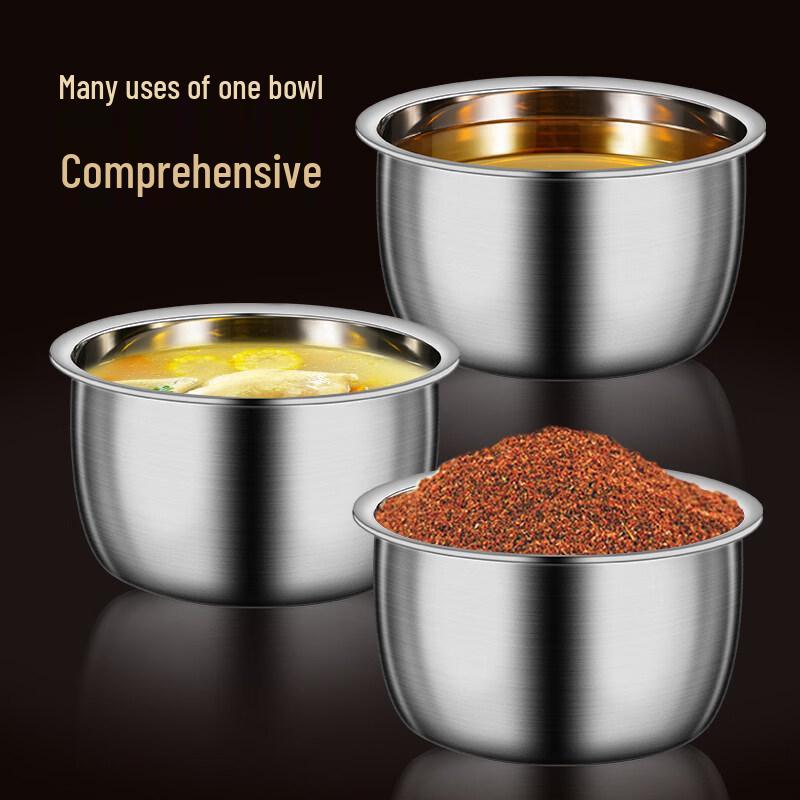 Lu Feng Lai 304 Stainless Steel Multi-Purpose Bowl with Lid, 20cm