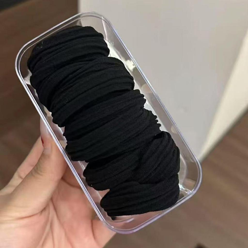High Elasticity Hair Scrunchies For Women And Kids Soft Anti-Slip Hair Ties For Ponytails Buns Multiple Colors1/2/3 boxes
