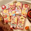 6pcs Blessing New Year Money Envelopes Chinese Style Red Packet Lucky Red Pockets  Spring Festival