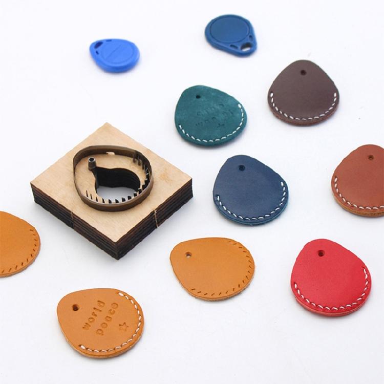Keychain Cutting Mold Handmade Leather Crafts Making Tool RFID for Key Fob Mould