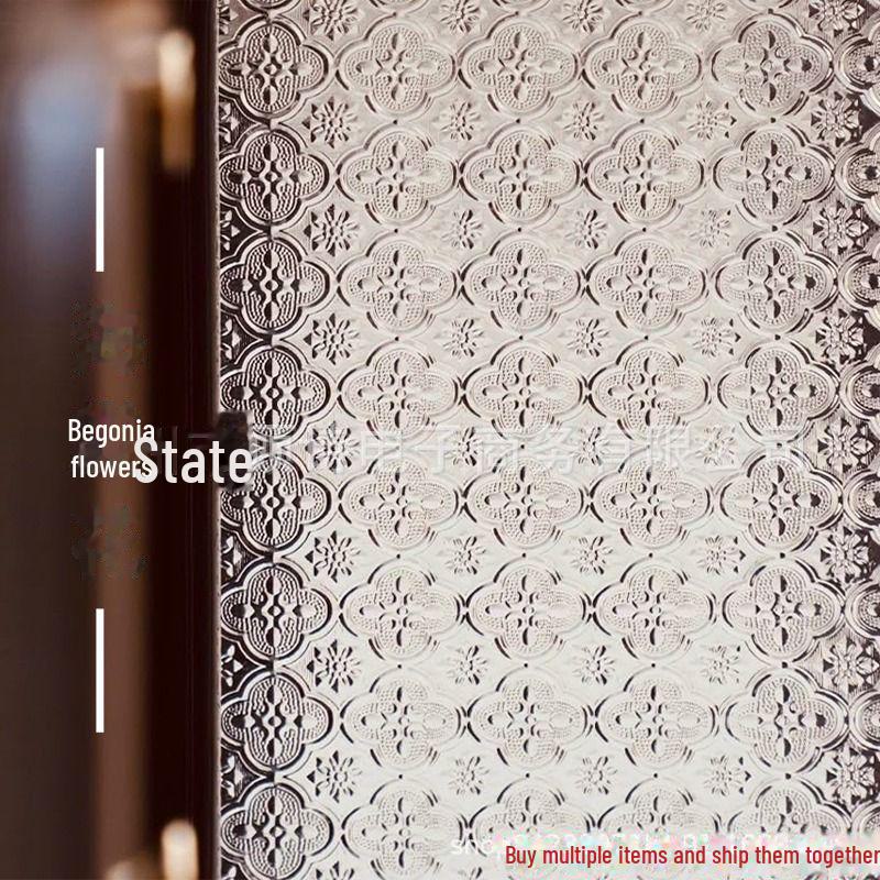 

Винтажные матовые наклейки на окна: Светопропускающая, приватная и антибликовая пленка для окон в ванной и туалете 30cm x 2m