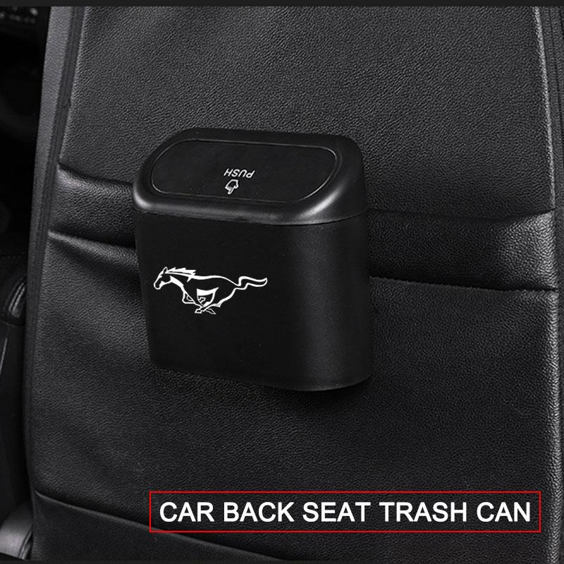 Car Trash Can Storage Box Vehicle Multifunctional Garbage Dust Case For Ford Mustang F10 Zapatillas Miniatura Gt Shelby 2005 2015 Mujer 2012 Kuga