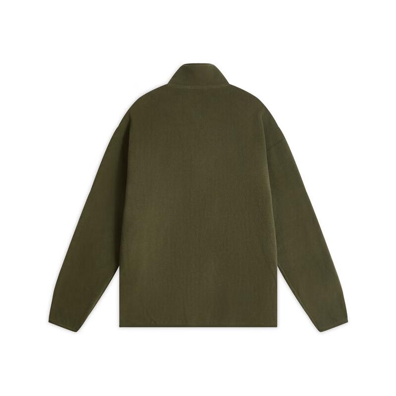 Puma Унисекс свободная флисовая куртка с воротником-стойкой 686093 L