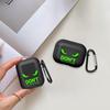 Funda de Silicona Cool con Ojos de Dibujos Animados para Auriculares Cover Case Para Airpods 2 1 4 Pro 3 Pro2 Pro3