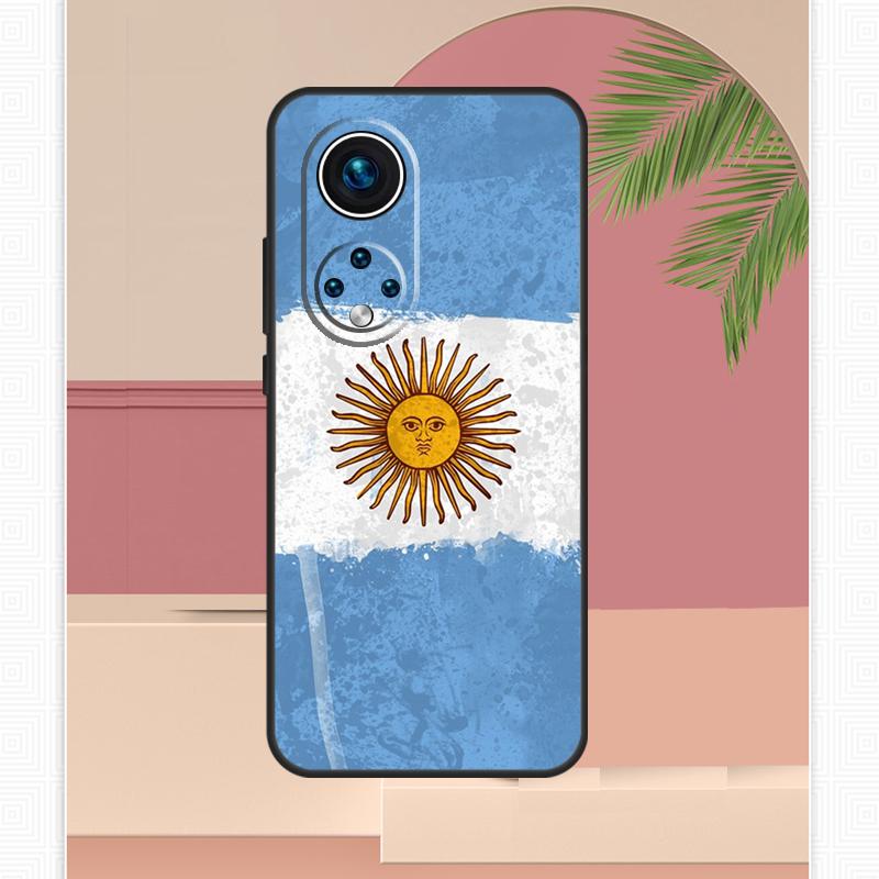 Argentina Flag Case For Honor Magic 8 Pro 7 6 5 Lite Honor 200 400 X9c X9b X9a X8b X8a X8c 50 70 90 Cover