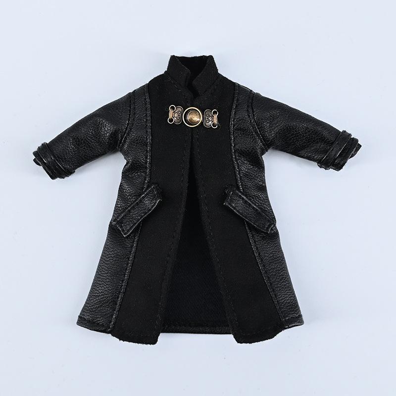 

HOUZIWA Новий Одяг для ляльок OB11 Пальто для GSC YMY Molly P9 P10 UFDoll 1/12 BJD Ляльки чорний