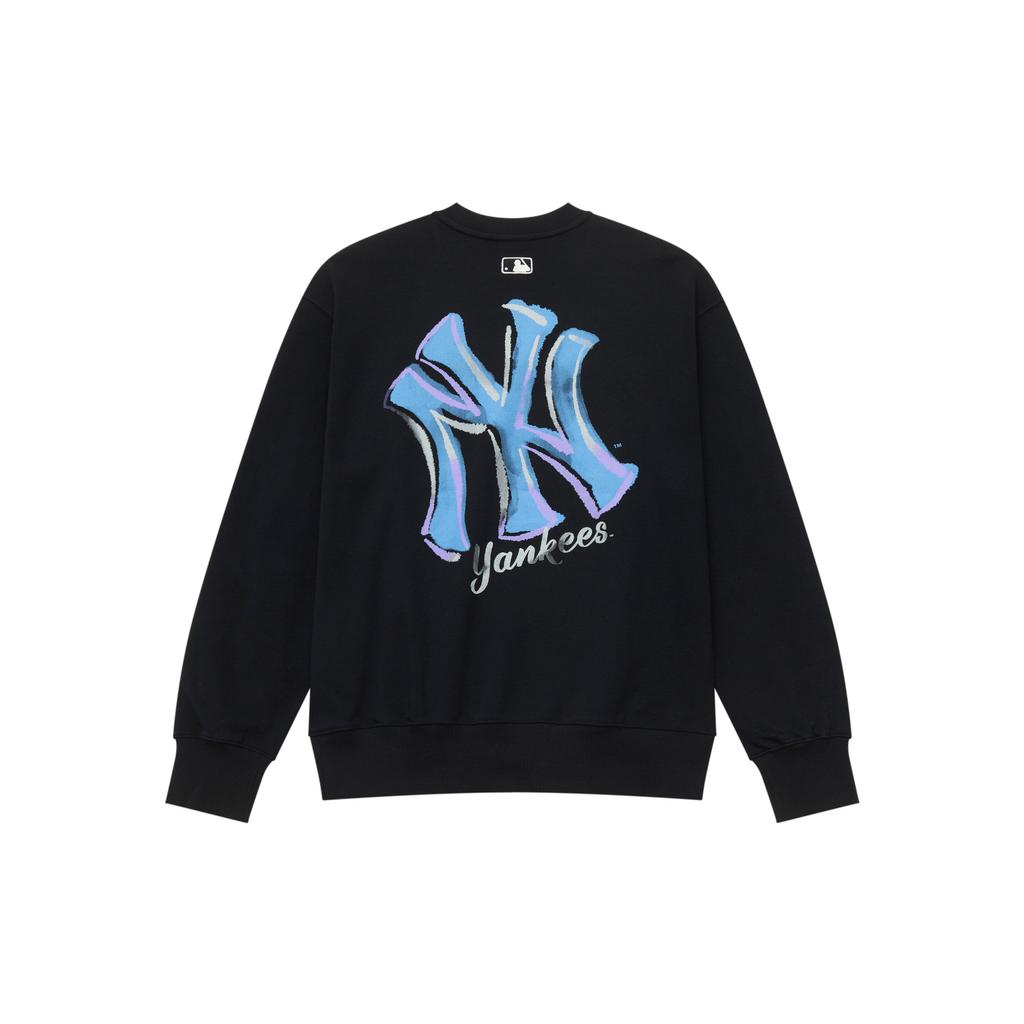New MLB New York Yankees Basic Collection 25FW Sweatshirt Unisex 3AMTB3254-50BKS