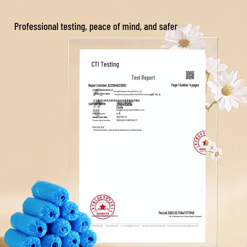 Jingdong Crafted Disposable Shoe Covers