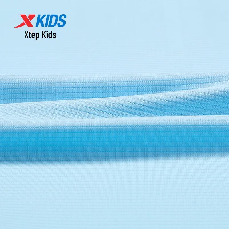 Xtep Kids' Gradient Print Quick-Dry Short-Sleeve T-Shirt