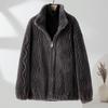 Women's Pure Wool Winter Fur Coat