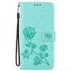 Rose Leather Wallet Flip Case For OPPO A79 5G A60 A40 A80 A40M A3 A3X A5 Reno 13 13F Realme C75 C67 C65 C63 C61 12X 12 Pro Cover