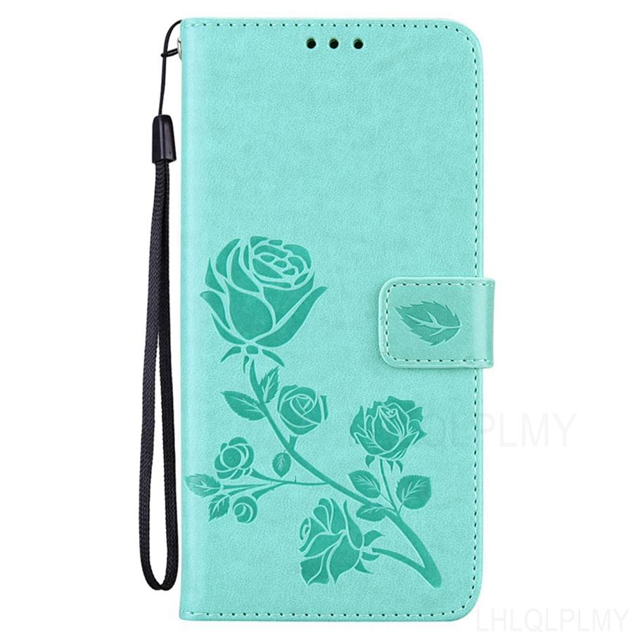 Rose Leather Wallet Flip Case For OPPO A79 5G A60 A40 A80 A40M A3 A3X A5 Reno 13 13F Realme C75 C67 C65 C63 C61 12X 12 Pro Cover