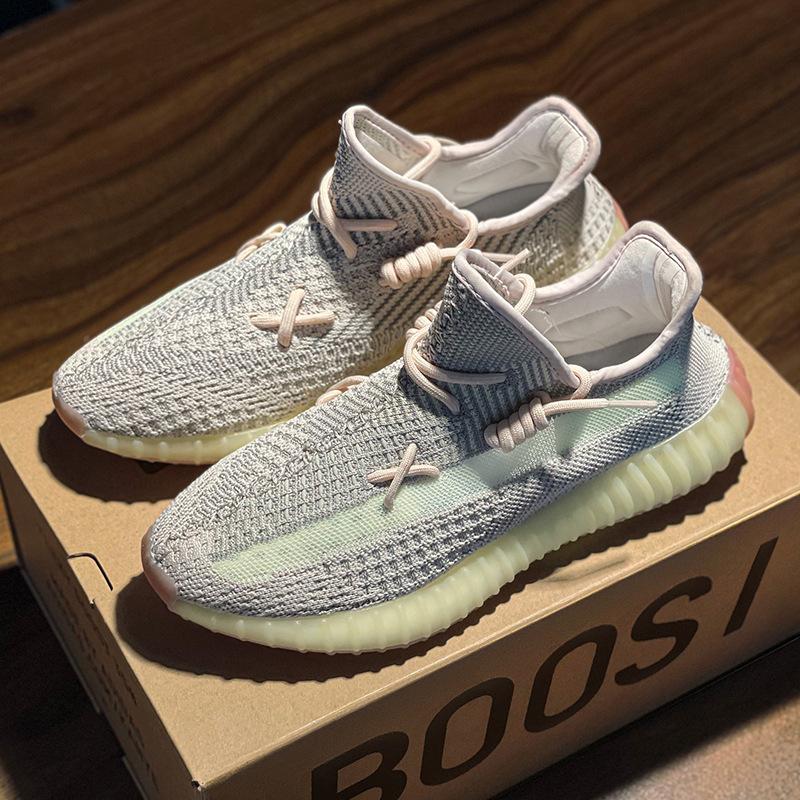 Putian coconut shoes are really explosive large size shoes 350 black gypsy stars breathable casual men's and women's sports shoes running sports shoes