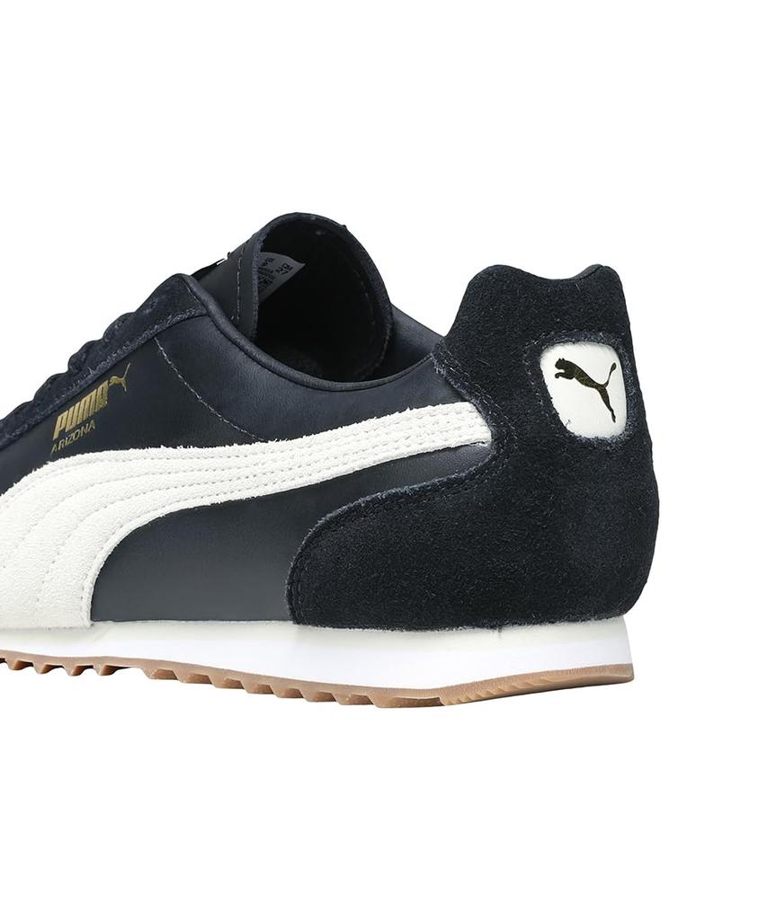 Puma Arizona Retro Sneakers 2025 White Size Cm 402353, Fall/Winter Colorway, Black/Warm (01), 26.0