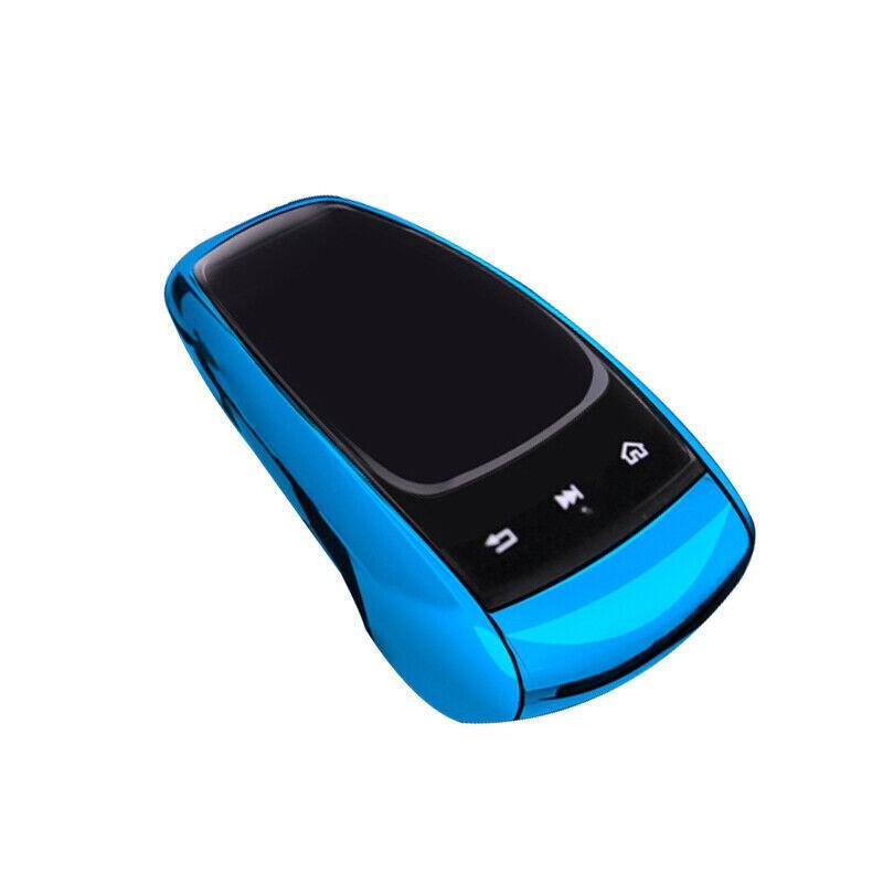 For Benz C-Class 2015 2016-2018 ABS Blue Middle Console Mouse Cover Trim 1PCS