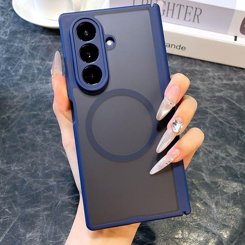 For Samsung Galaxy Z TriFold Case Hard transparent Magnetic MagSafe Protective Back Cover Case For Samsung Z TriFold phone Shell